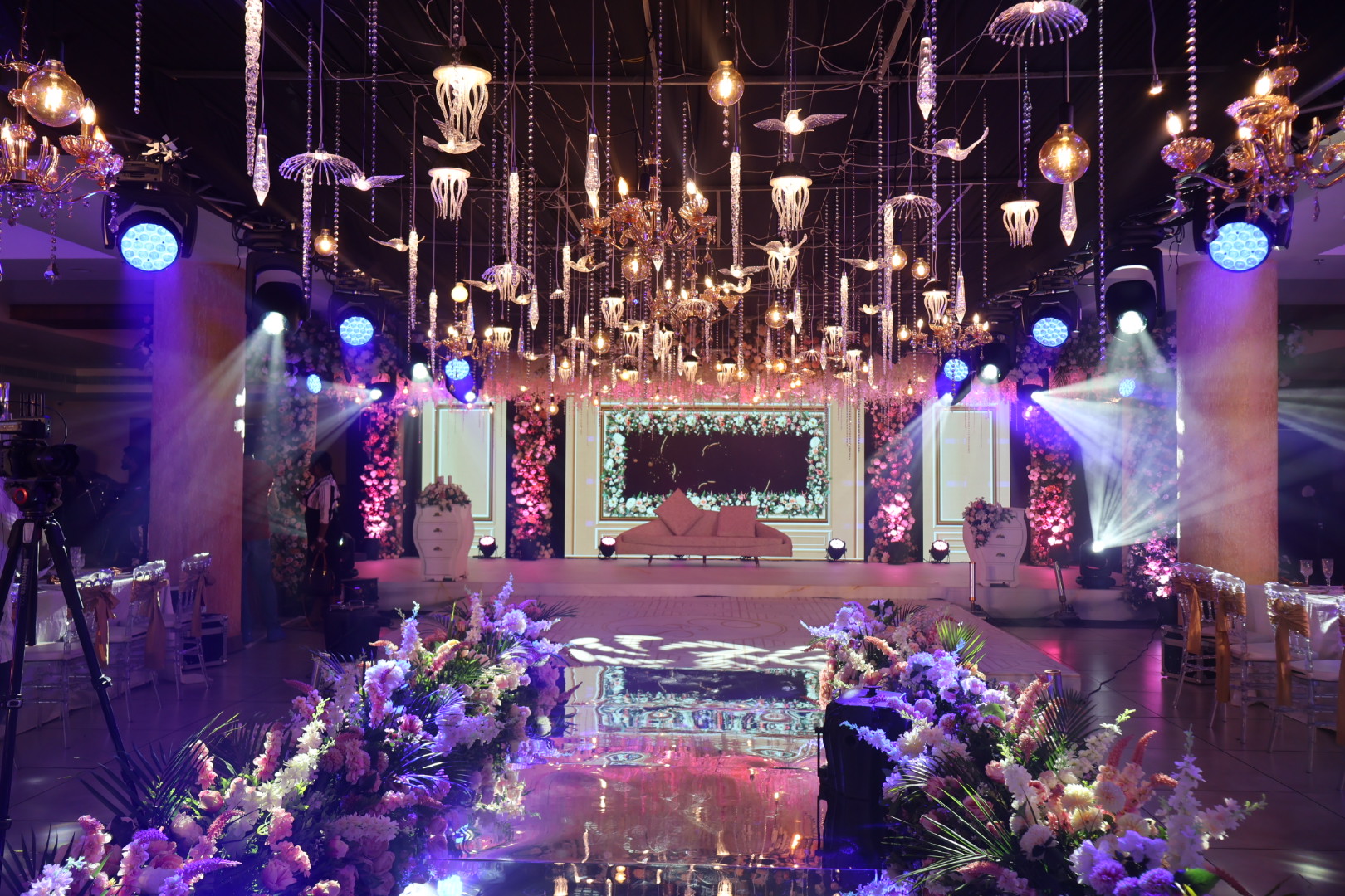 VICC event hall lighting
